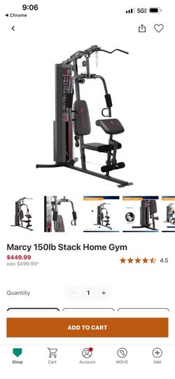 Mercy 150lbs stack home gym