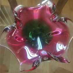 Beautiful Glass Piece Size 3”x7”x8”