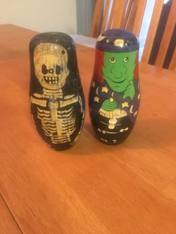 Halloween Nesting eggs