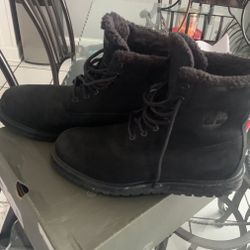 Black Timberland, Boots For, Man, Size 10, For $85