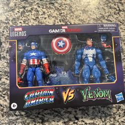 Marvel Legends - Gamerverse - Captain America VS Venom