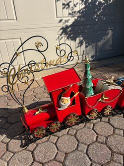 Decorative Christmas Train Set