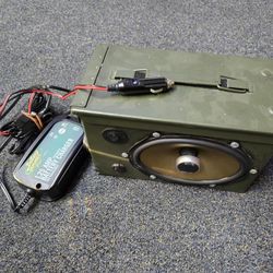 Custom made 50CAL Ammo Can Speaker