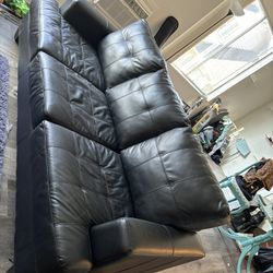 Free Leather Style Couch 