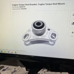 Volvo engine torque rod brackets   