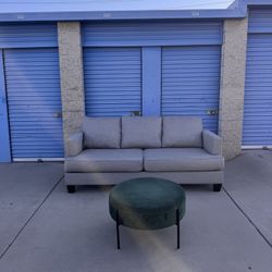 FREE DELIVERY || Modern Gray Sofa / Couch 