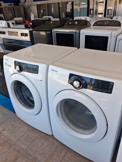 SET SAMSUNG WASHER N DRYER.  INC WARRANTY