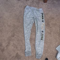 XS PINK Joggers Grey