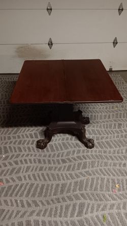 Vintage Antique Card Table