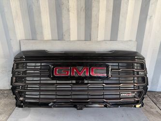 2023 2024 2025 2026 GMC SIERRA 1500 AT4X FRONT BUMPER GRILLE OEM