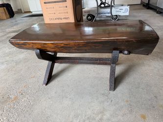 Handmade wood coffee table !