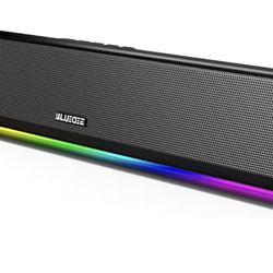 Bocinas Bluetooth RGB para PC / Laptop – USB / Type-C