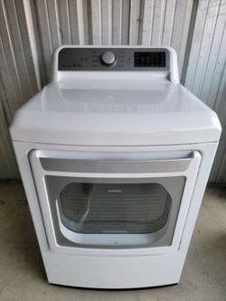 Top Of The Line!!! LG, Sensor Dry, Gas Dryer!!! Super Large, 7.3 Cubic Ft. Capacity!!! Options Galore!!! Must See To Appreciate!!!