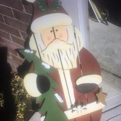 Wooden Santa