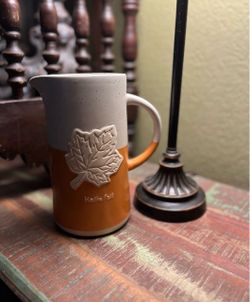 Fall decor pitcher