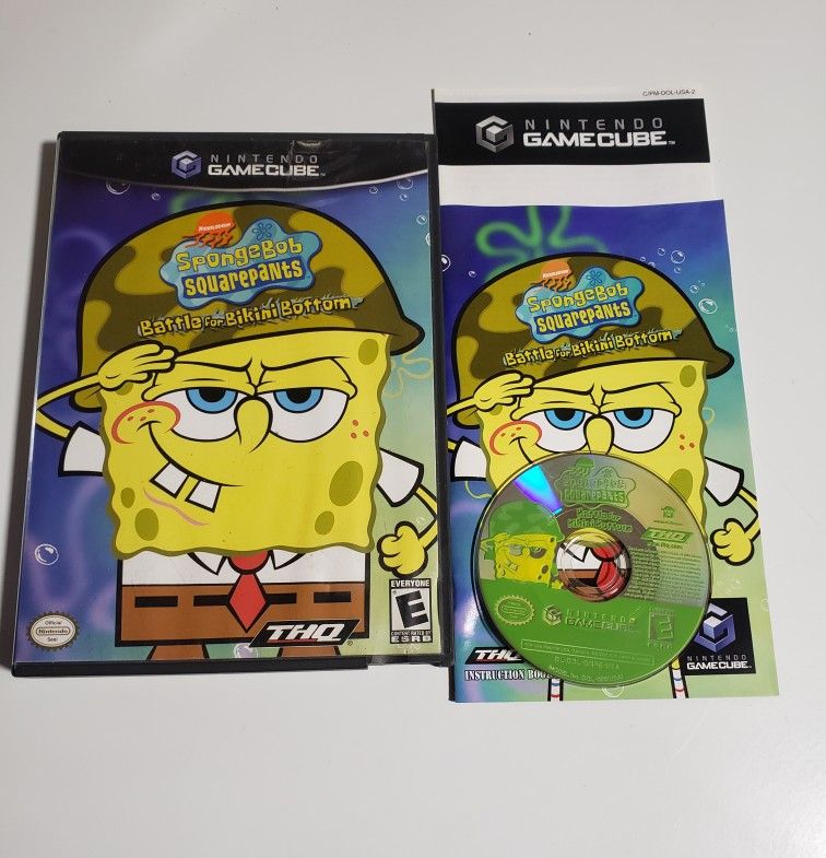 SpongeBob SquarePants: Battle For Bikini Bottom GameCube