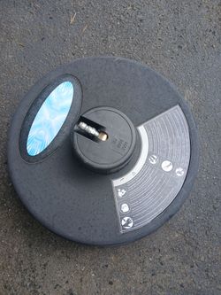 Pressure washer brush