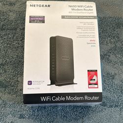 Netgear N600 WiFi Cable Router 