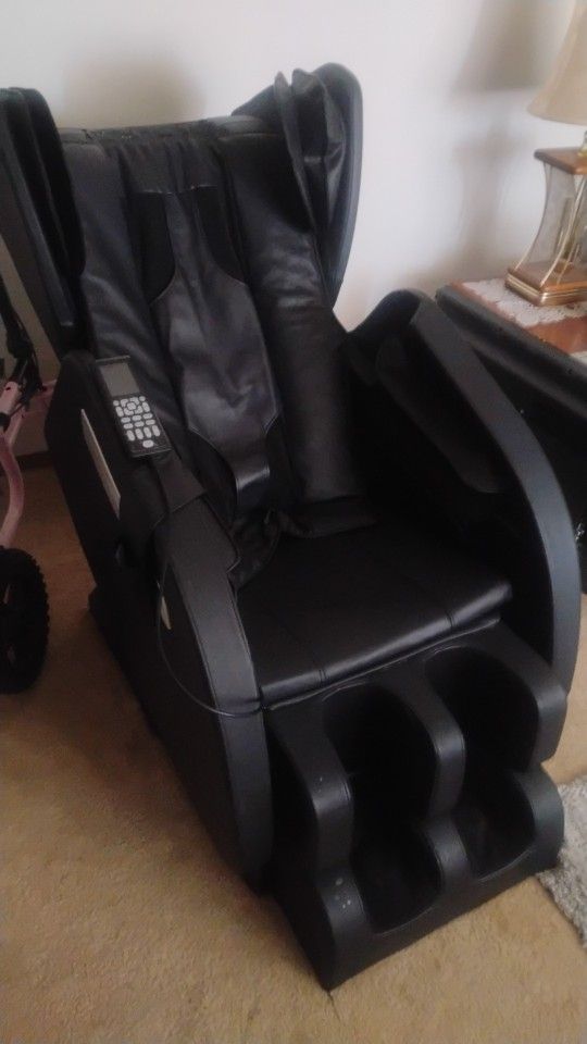 Electric Leather Massage Chair