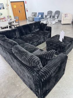 Black sectional