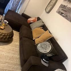 Brown Sectional