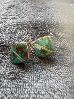 Jade earrings