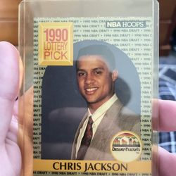 1990-91 NBA Hoops - 1990 Lottery Pick Mahmoud Abdul-Rauf #392 (RC)