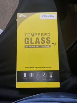 Jtech IPhone 15 Pro Tempered Glass Screen Protector 2 Pack