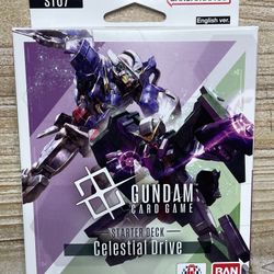 Gundam TCG Starter Deck - Celestial Drive (ST07) - No Bonus Pack, Brick Only