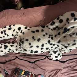 A Big Dalmatian Stuffed Dog 