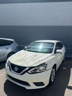 Nissan Sentra White Sedan