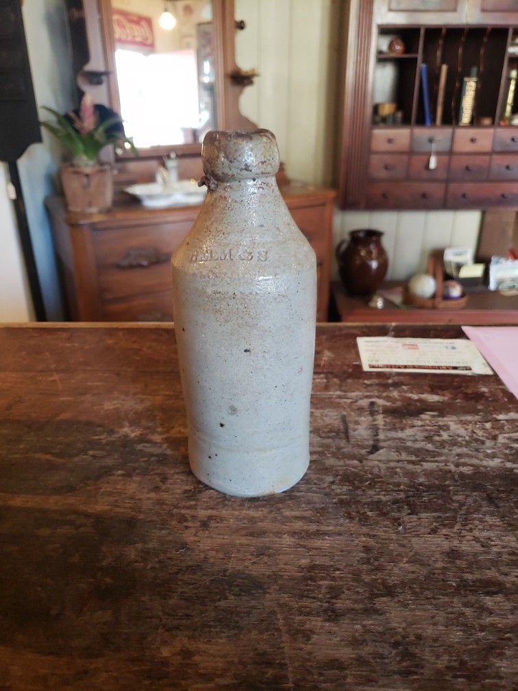 Antique Stoneware Bottle
