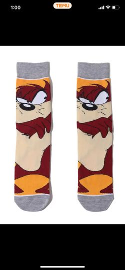 Looney Tunes Taz Socks