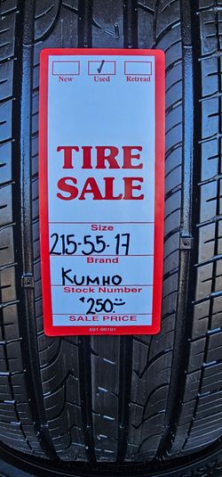 🔥 LIKE NEW! KUMHO SOLUS 215/55/17 – SET OF 4 ONLY $250 INSTALLED 🔥