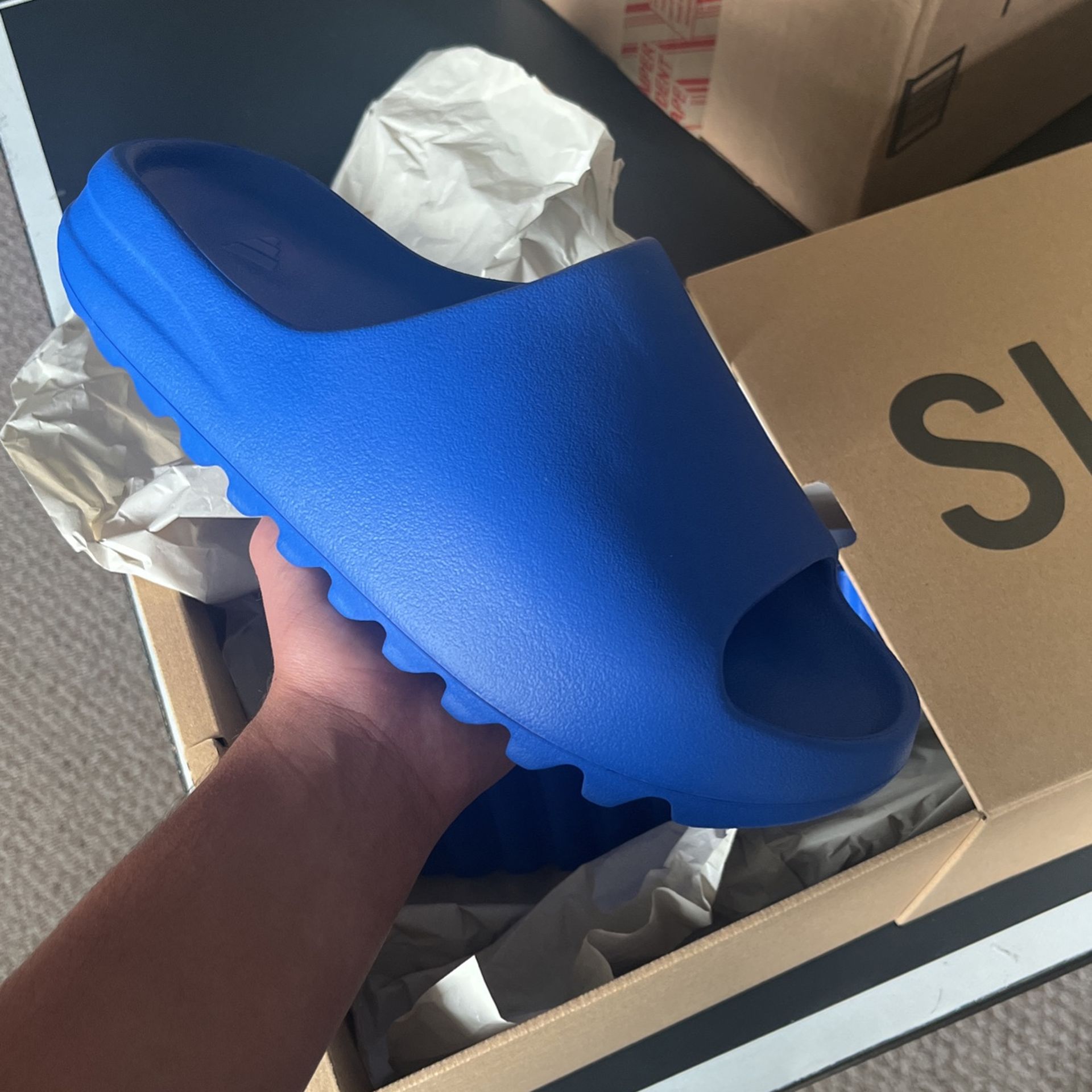 Yeezy Men's Slides - Blue - US 11