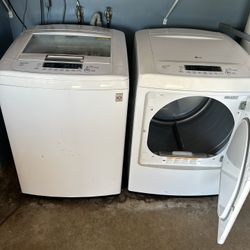 LG Washer And Dryer For Sale ! Both Work Great 