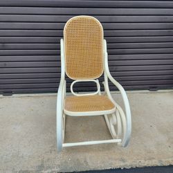 Vintage 1960'S Thowet Style Bentwood Rocker .