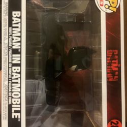 Batman In Batmobile Funko Pop