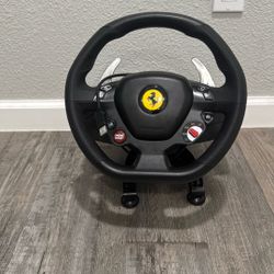 Thrust Master Steering Wheel Gaming PlayStation Only