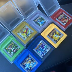 Pokémon Gameboy Cartridges*(7 Games)