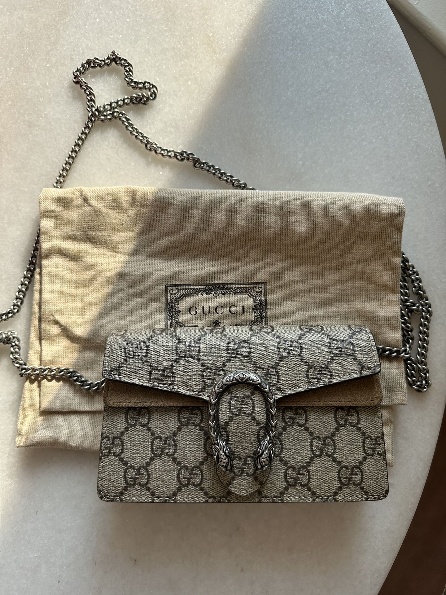 Gucci Mini Dionysus GG Supreme Shoulder Bag