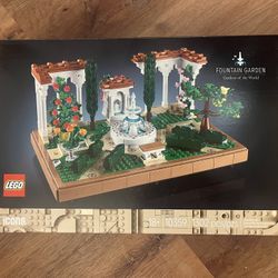 Lego Fountain Garden Set 10359