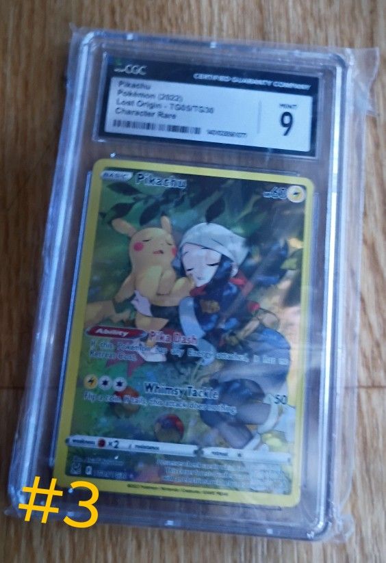 Graded Cards Pokemon And NBA( Cgc, PSA, Becket)