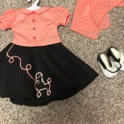 American Girl Maryellen’s Poodle Outfit 
