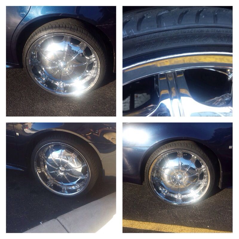 Rockstarr 557 22 inch wheels / rims