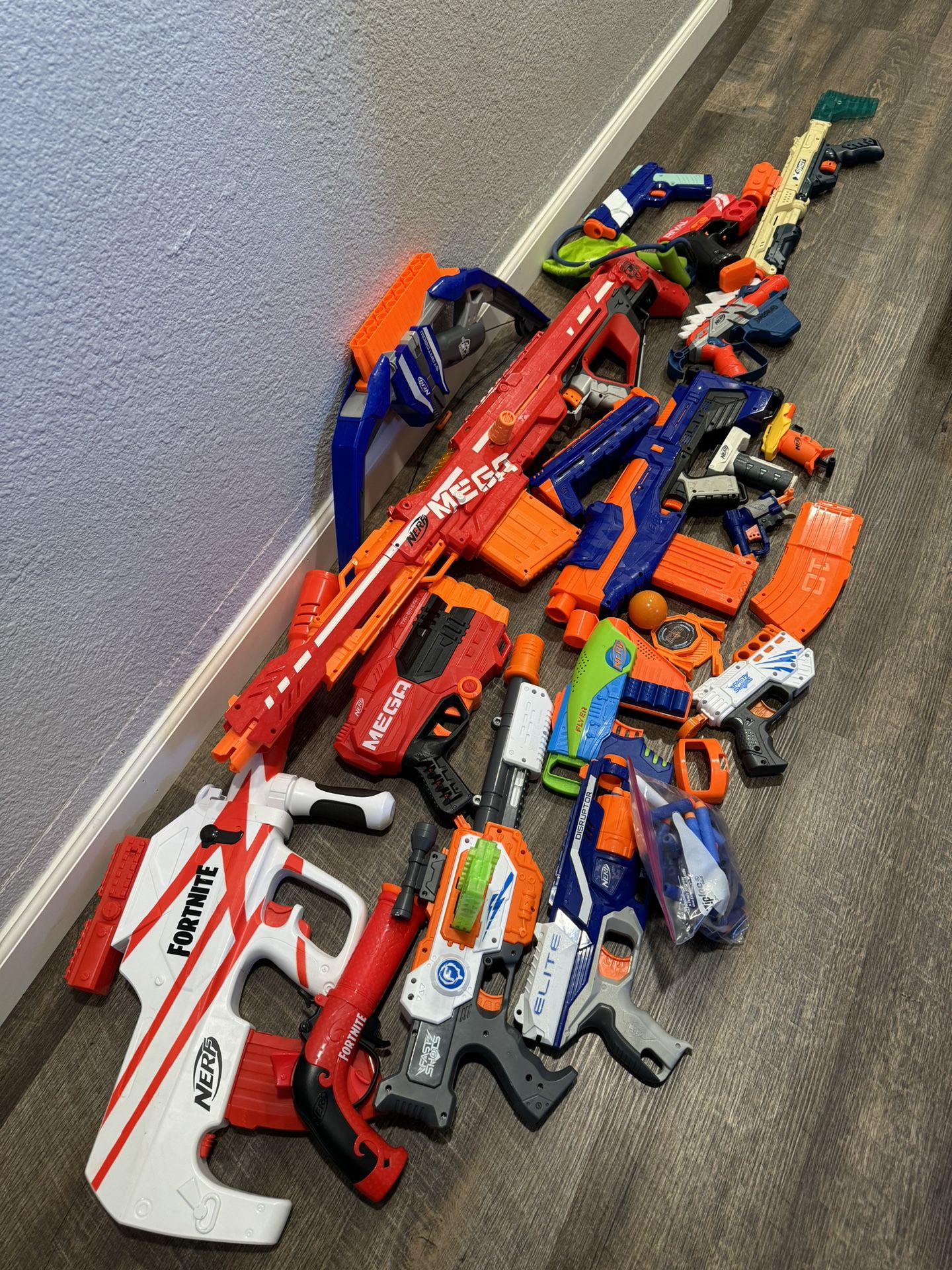Nerf Gun Toy Lot 