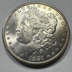 1883 CC Silver Morgan Dollar $1 Carson City BU UNCIRCULATED

