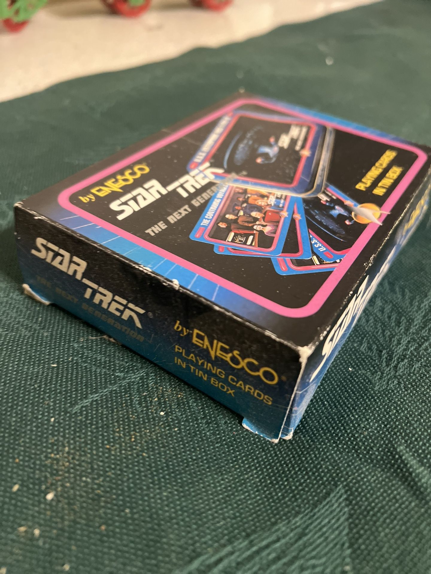 Star Trek Playing Cards in Tin Box NEW Cards Sealed in Plastic Tin & Box