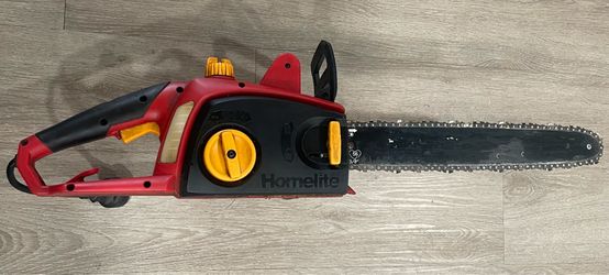 Homelite electric chainsaw