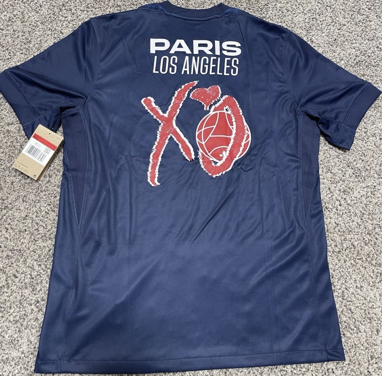 The Weeknd PSG Jersey
